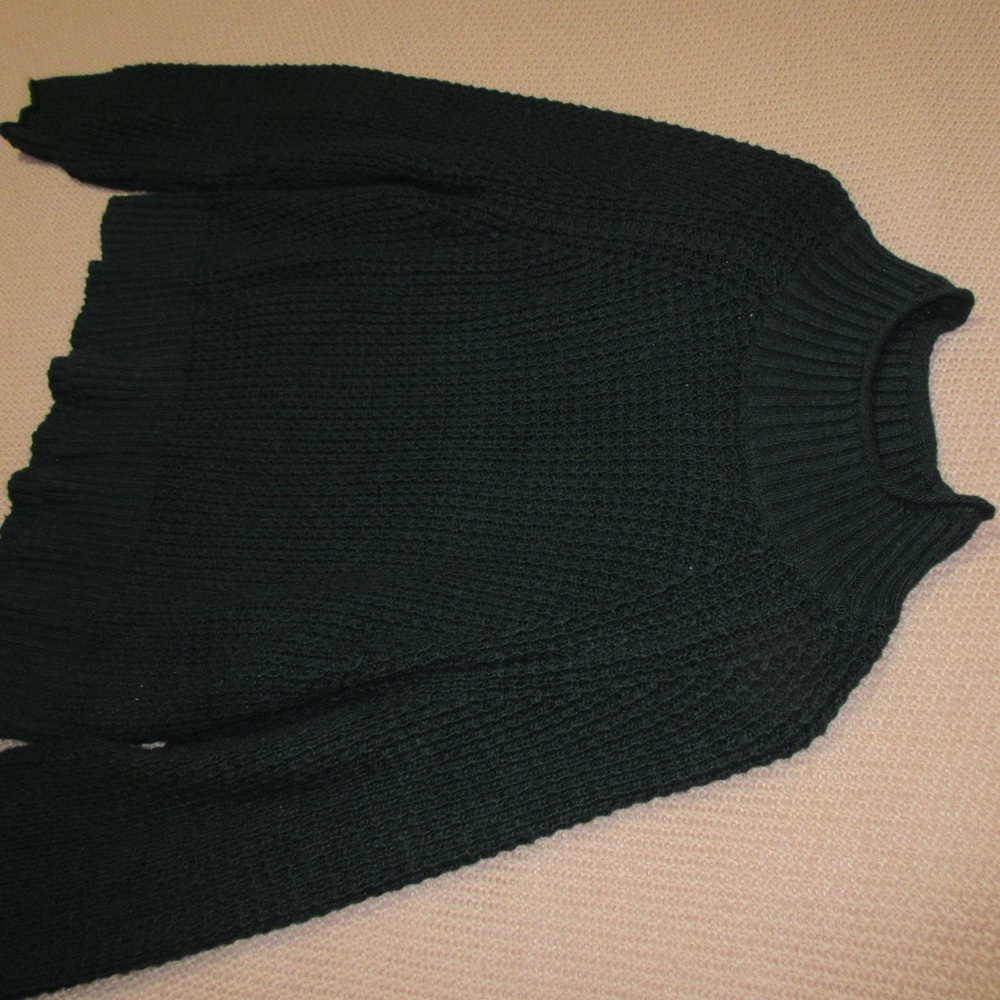 American Eagle Mock Neck Knitted Sweater
